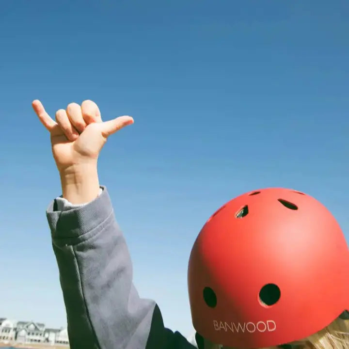 BANWOOD HELMET - MATTE RED (50-54 cm)