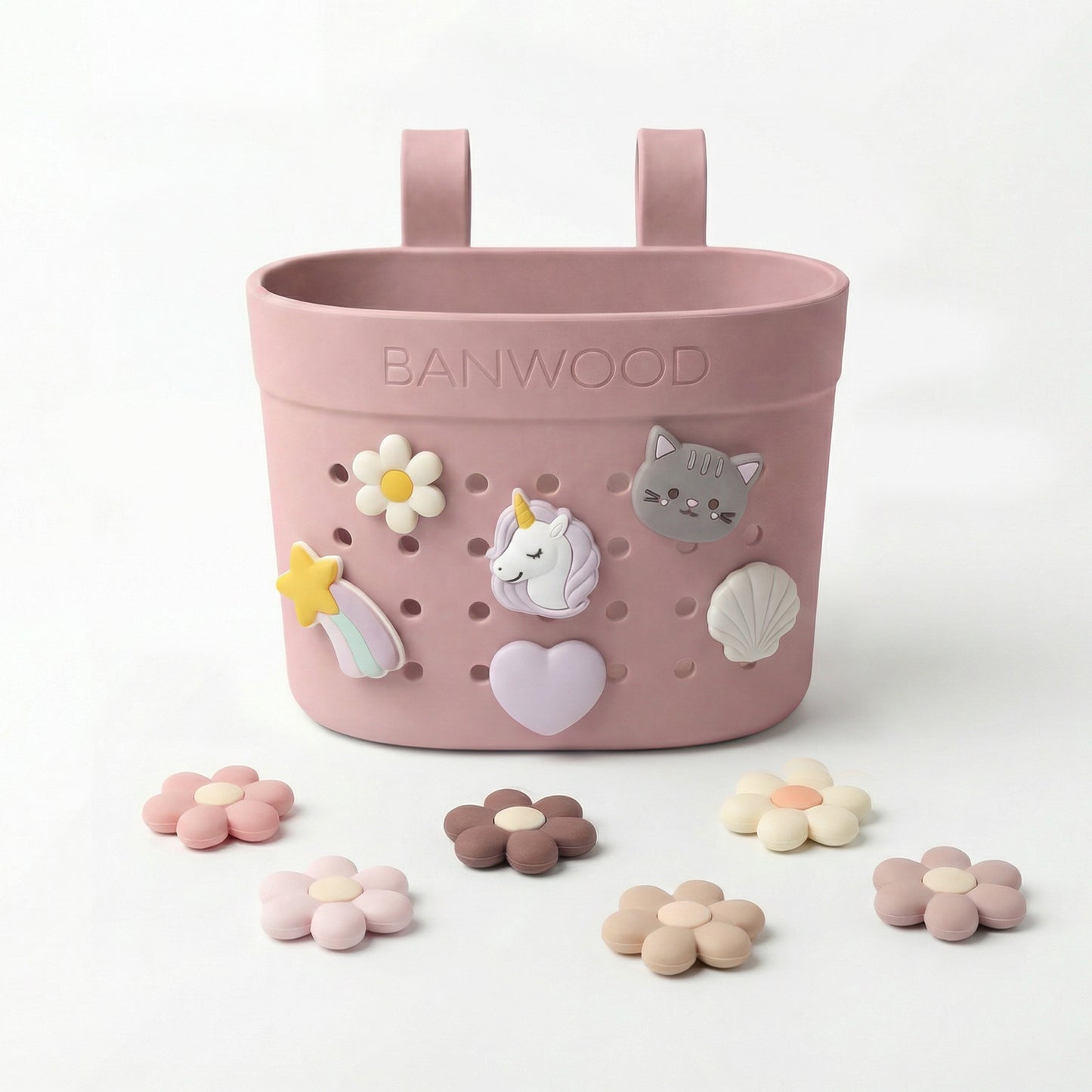 Pin & Ride Basket Banwood - Dustyrose