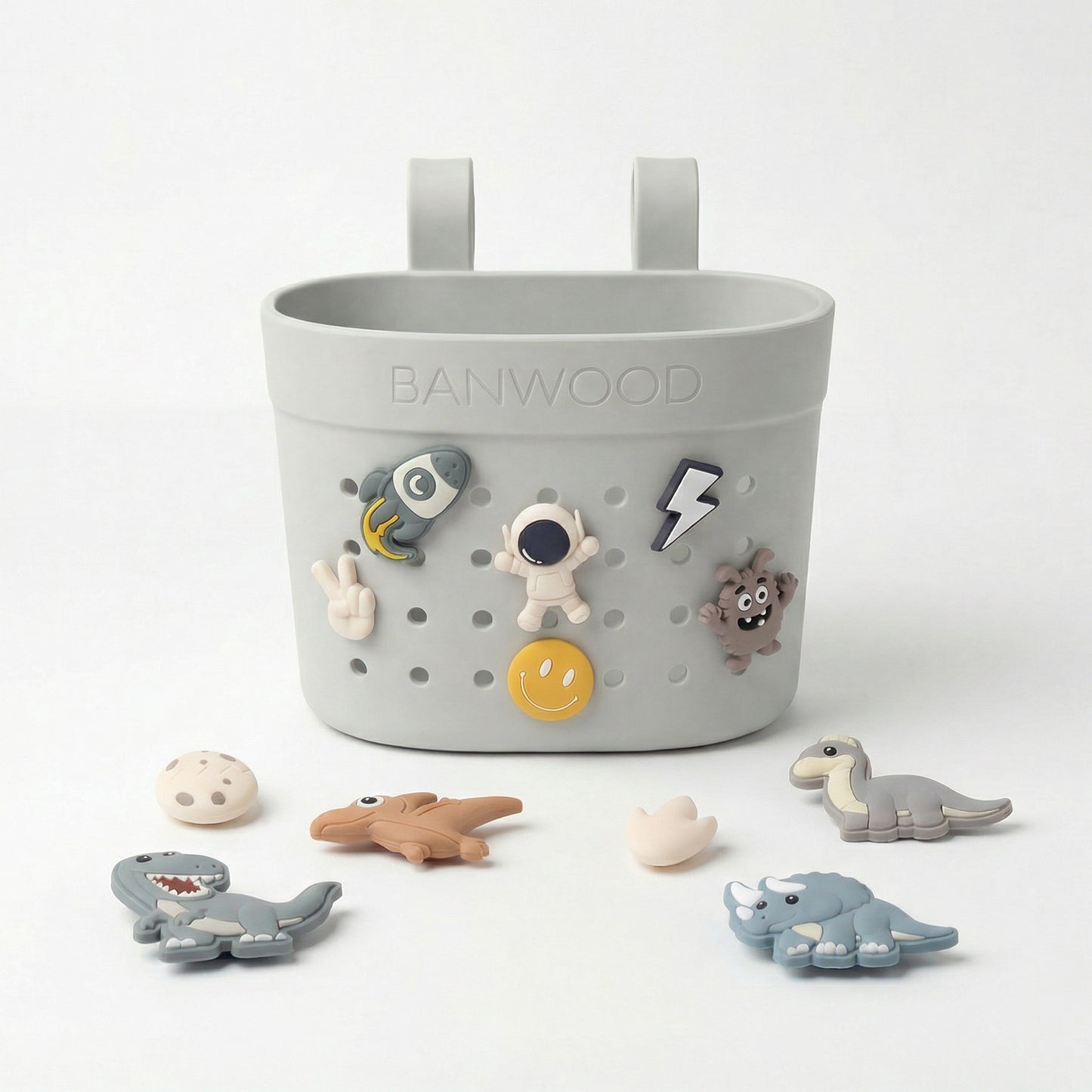 Pin & Ride Basket Banwood - Ivory