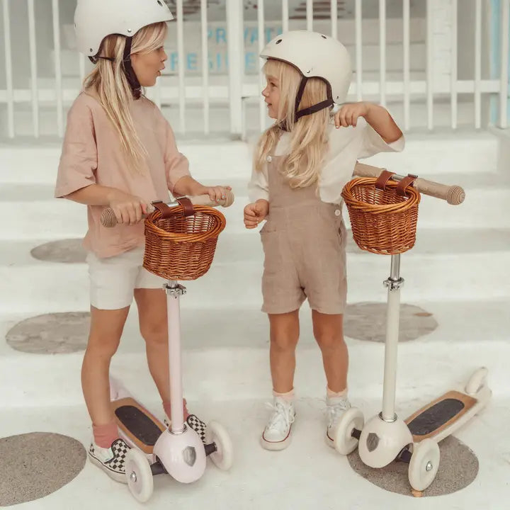BANWOOD 3-WHEEL SCOOTER VINTAGE - CREAM