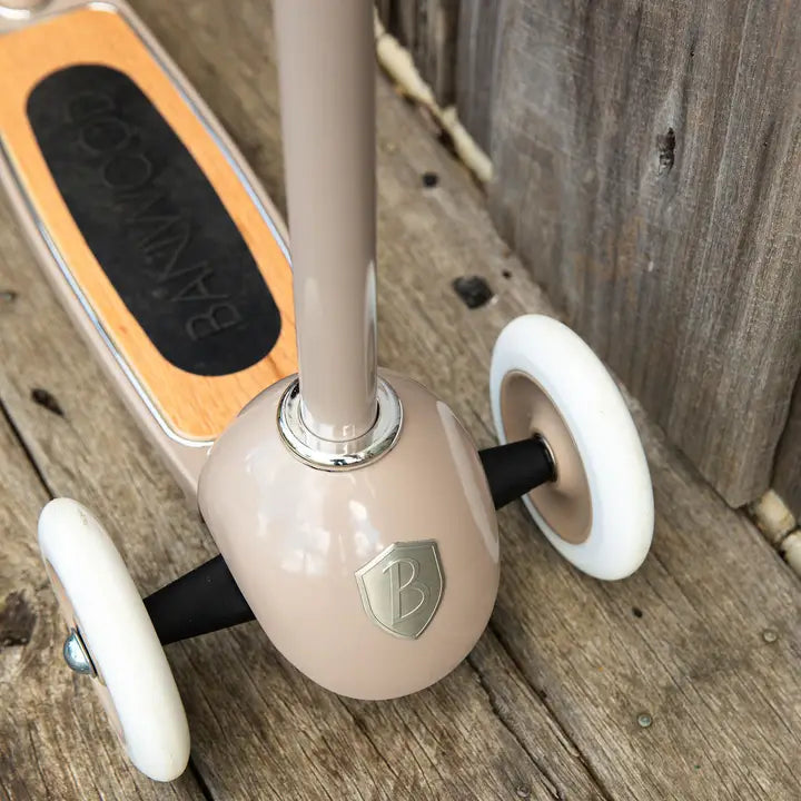 BANWOOD 3-WHEEL SCOOTER VINTAGE - BEIGE