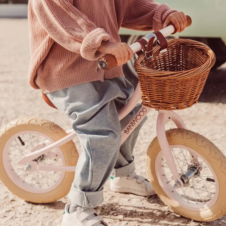 BANWOOD BALANCE BIKE FIRST GO VINTAGE - PINK