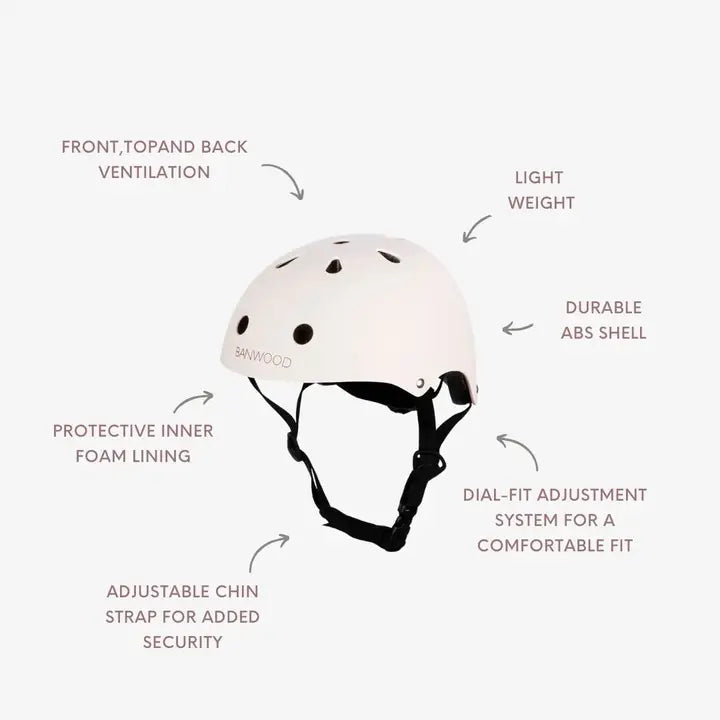 BANWOOD HELMET - MATTE PINK (50-54 cm)