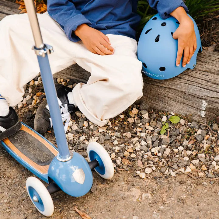 BANWOOD 3-WHEEL SCOOTER VINTAGE - BLUE