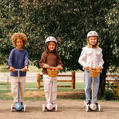 BANWOOD 3-WHEEL SCOOTER VINTAGE - BEIGE