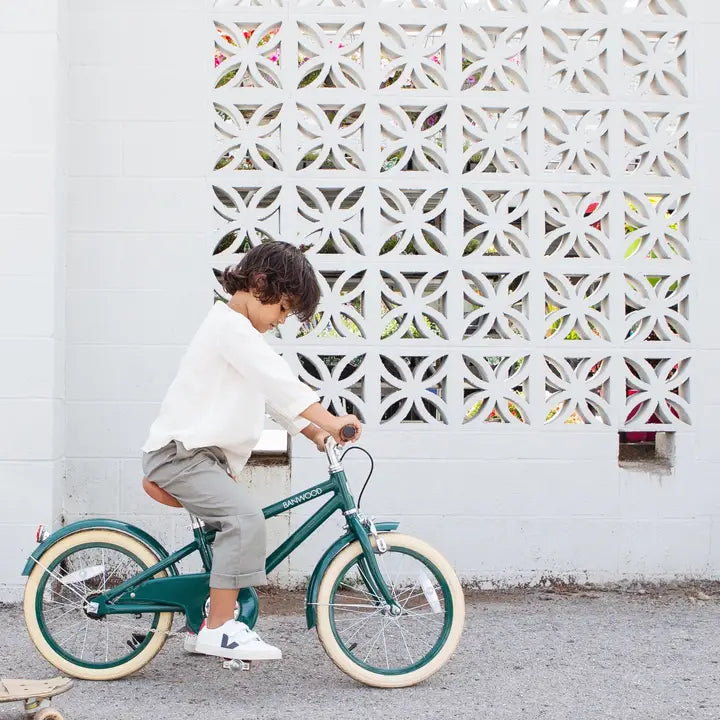 BANWOOD 16" CLASSIC BIKE VINTAGE - GREEN