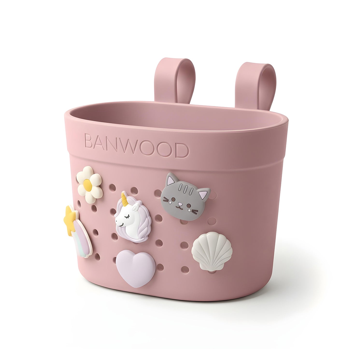 Pin & Ride Basket Banwood - Dustyrose