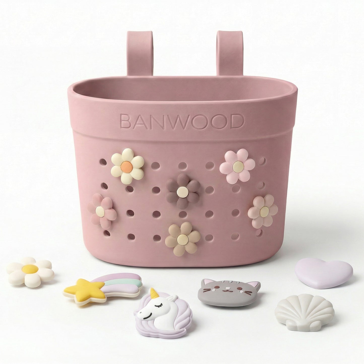 Pin & Ride Basket Banwood - Dustyrose