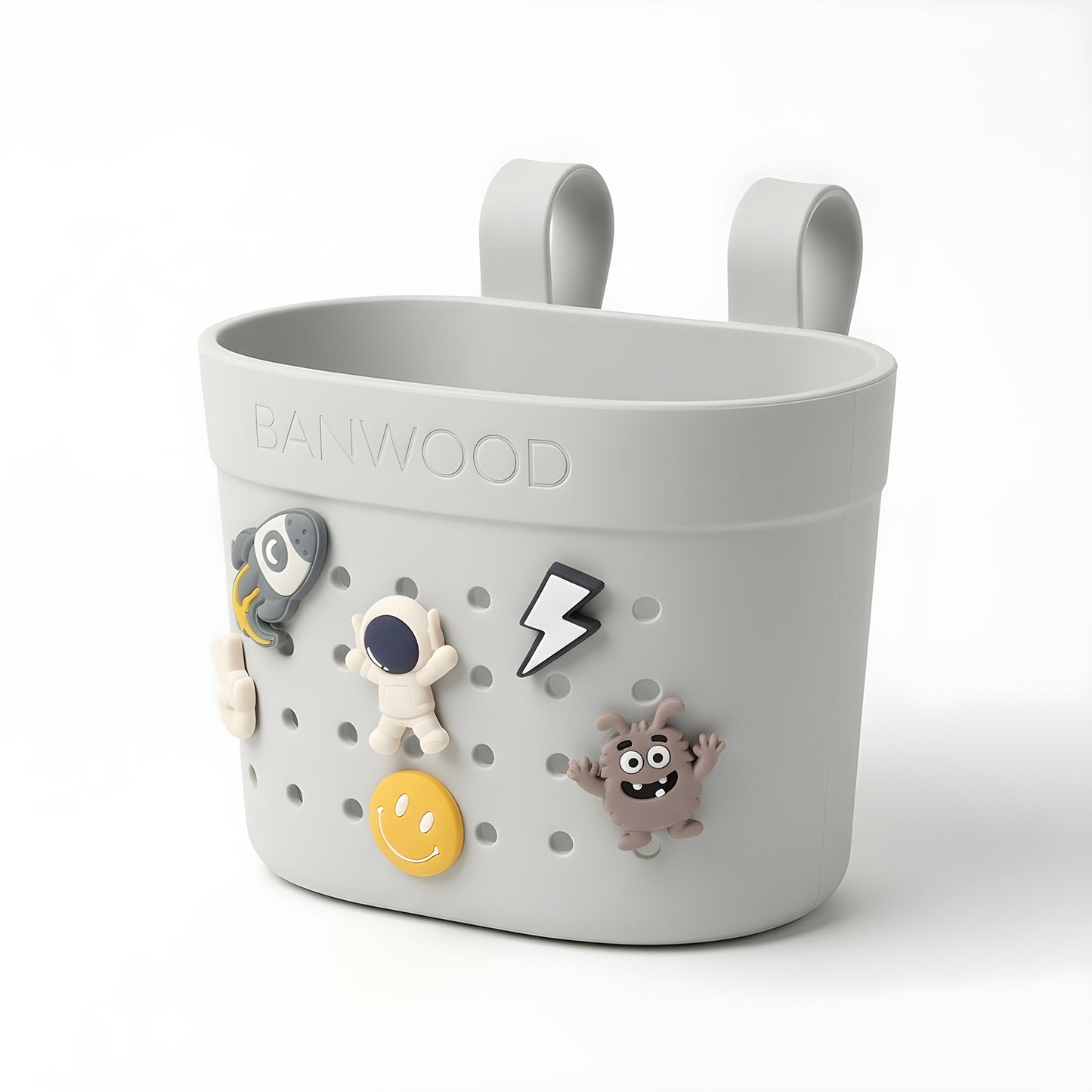 Pin & Ride Basket Banwood - Ivory