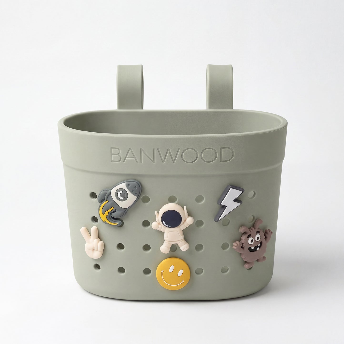 Pin & Ride Basket Banwood - Olive