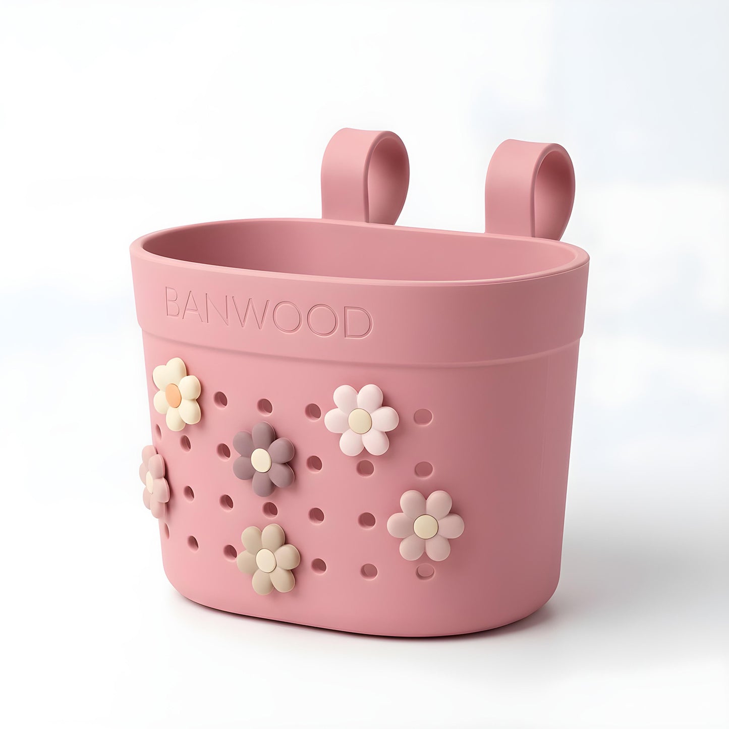 Pin & Ride Basket Banwood - Raspberry