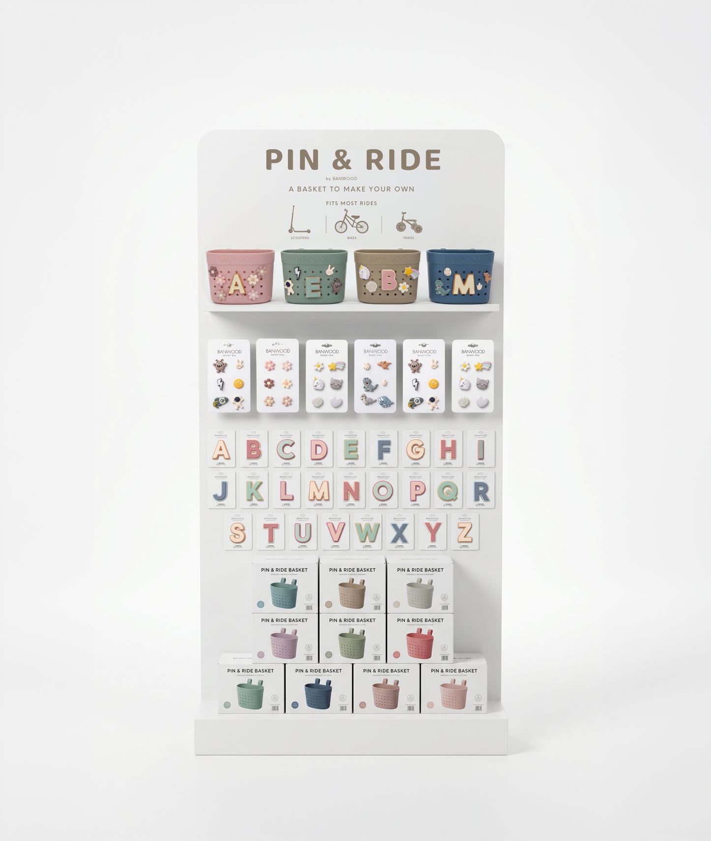 Pin & Ride Display Banwood - Pack