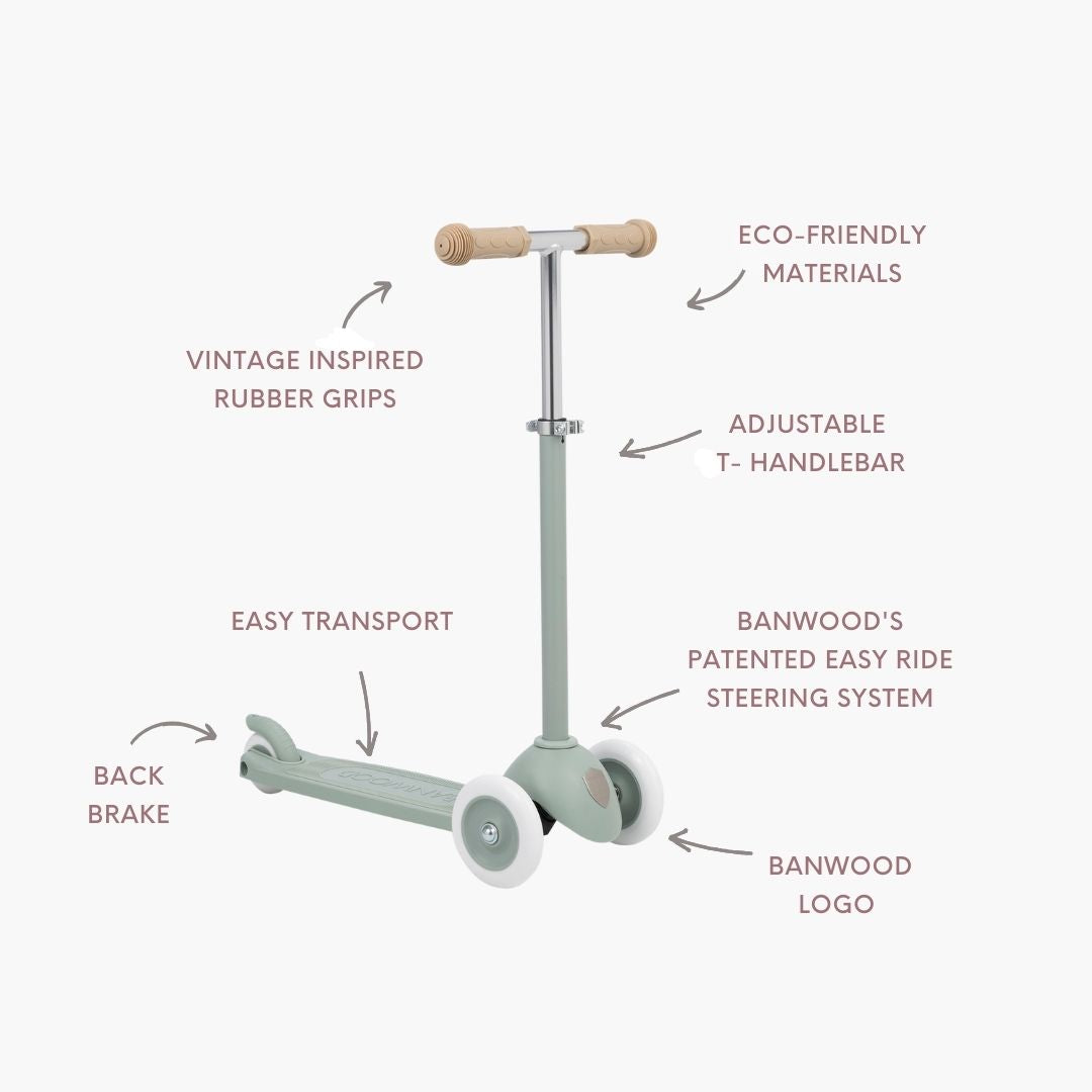 BANWOOD ECO SCOOTER - CLAY