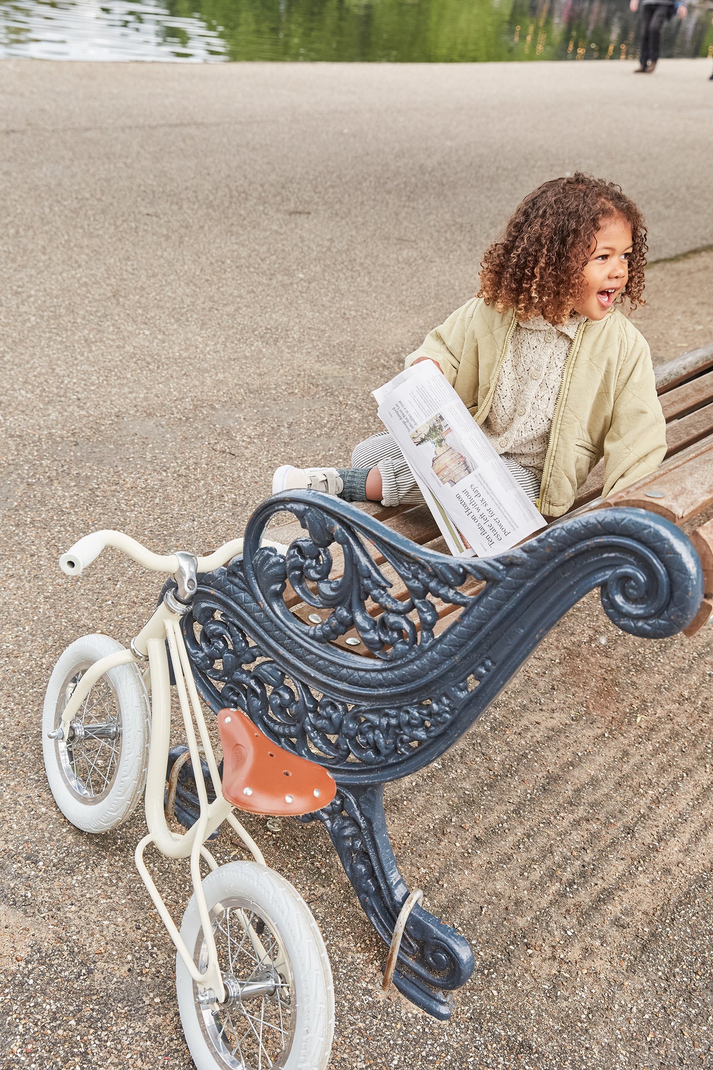 BANWOOD BALANCE BIKE ICON - CREAM