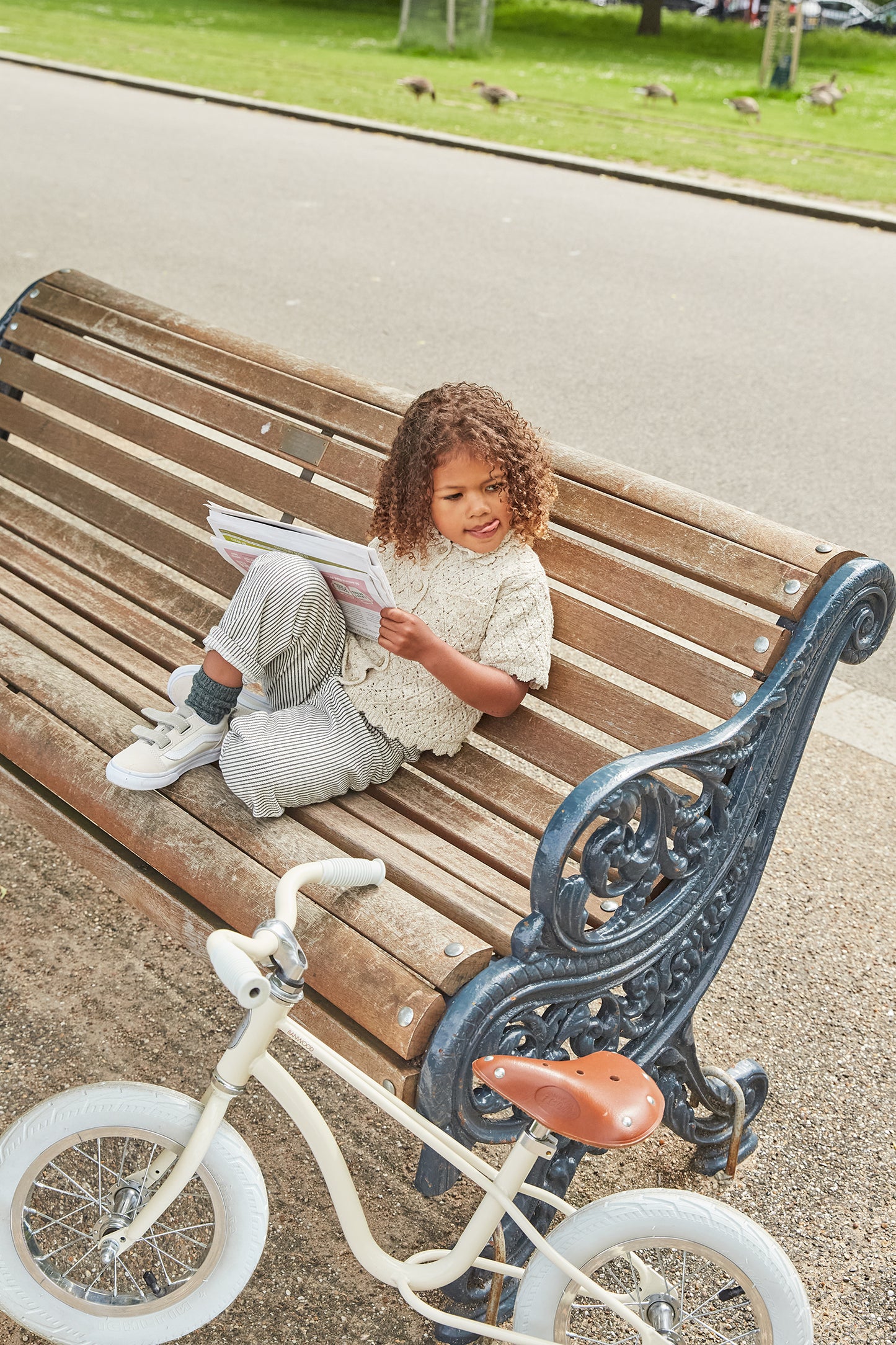 BANWOOD BALANCE BIKE ICON - CREAM