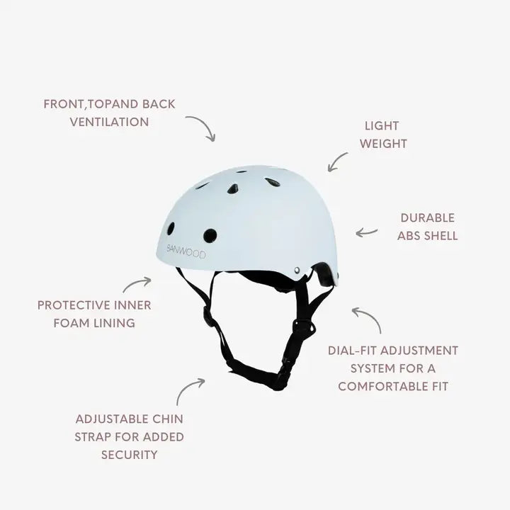 BANWOOD HELMET - MATTE SKY (50-54 cm)