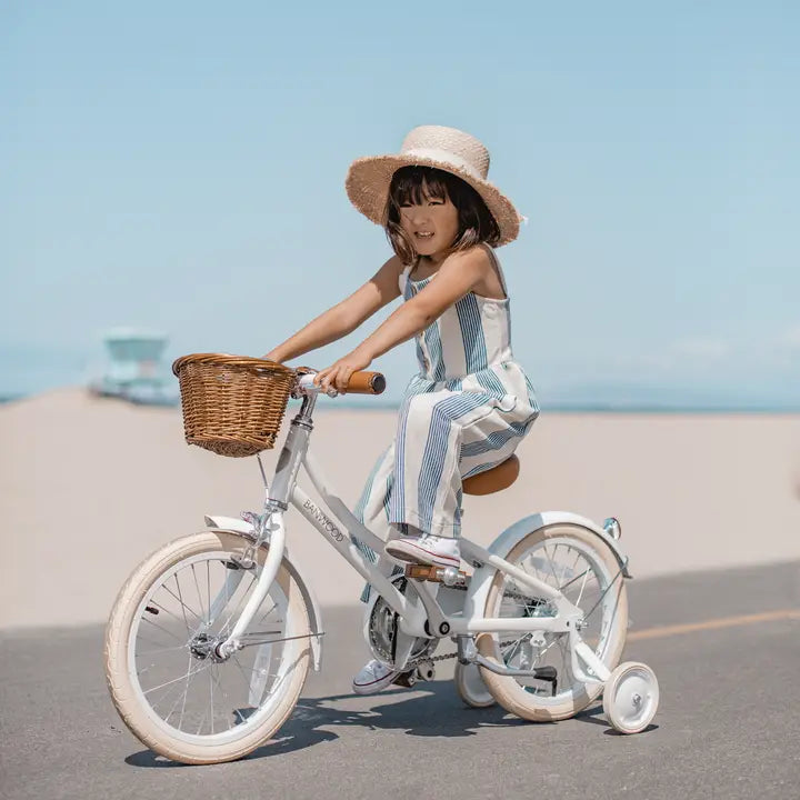 BANWOOD 16" CLASSIC BIKE VINTAGE - WHITE
