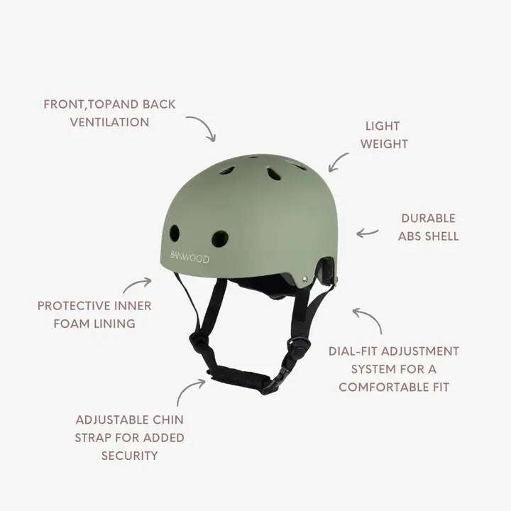 BANWOOD HELMET - MATTE FOREST (50-54 cm)