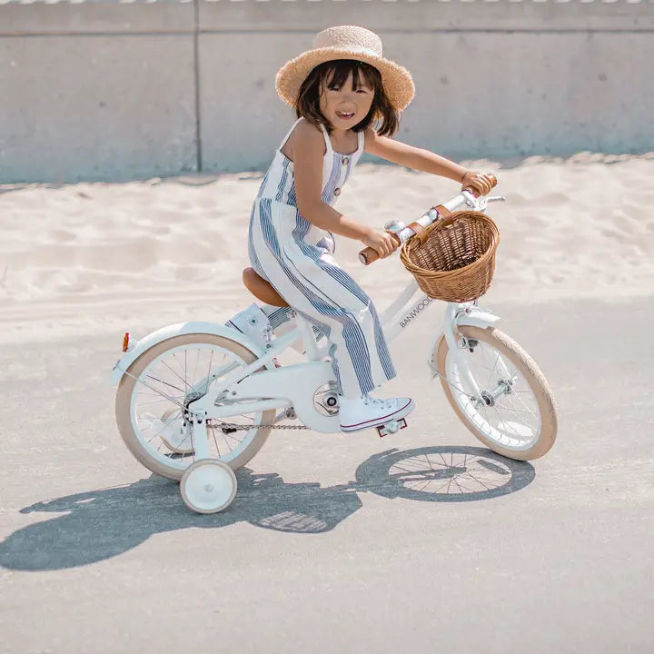 BANWOOD 16" CLASSIC BIKE VINTAGE - WHITE