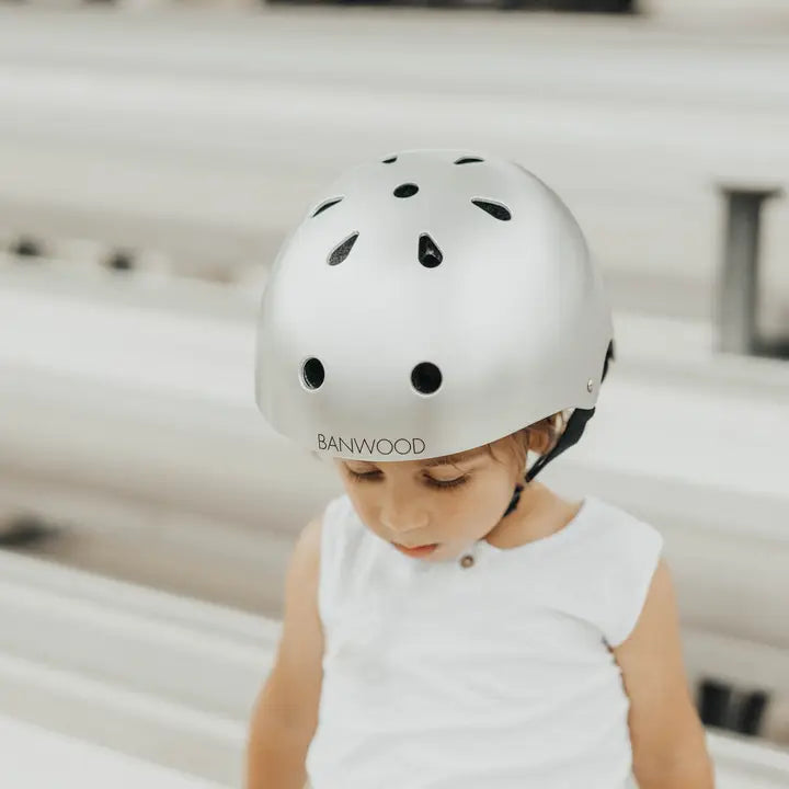 BANWOOD HELMET - MATTE CHROME (50-54 cm)