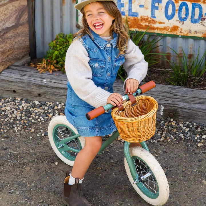 BANWOOD BALANCE BIKE FIRST GO VINTAGE - FOREST